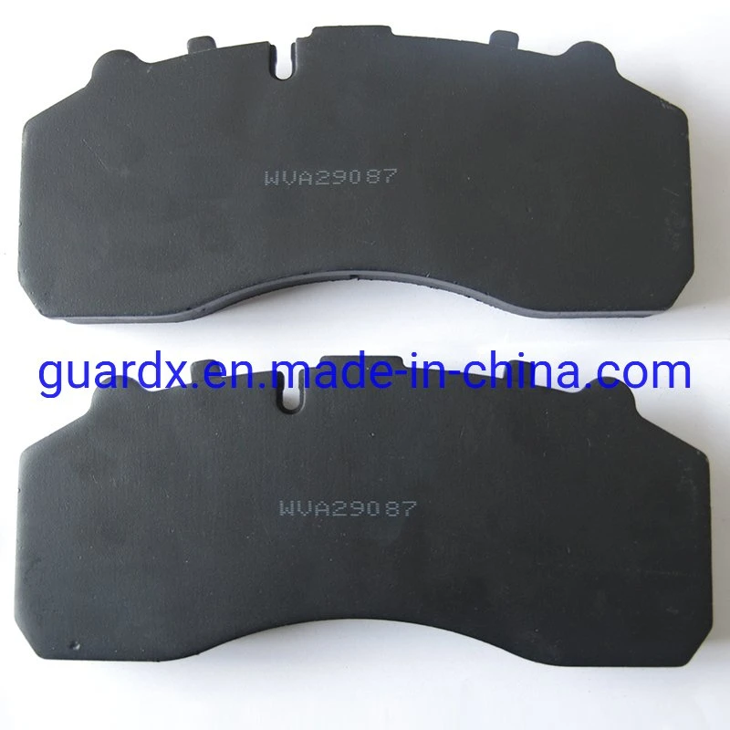 Auto Parts Wva 29087 Wva29088 Ceramic & Semi Metal Brake Pad for Voolvo Scnaia Renaullt Truck and Bus