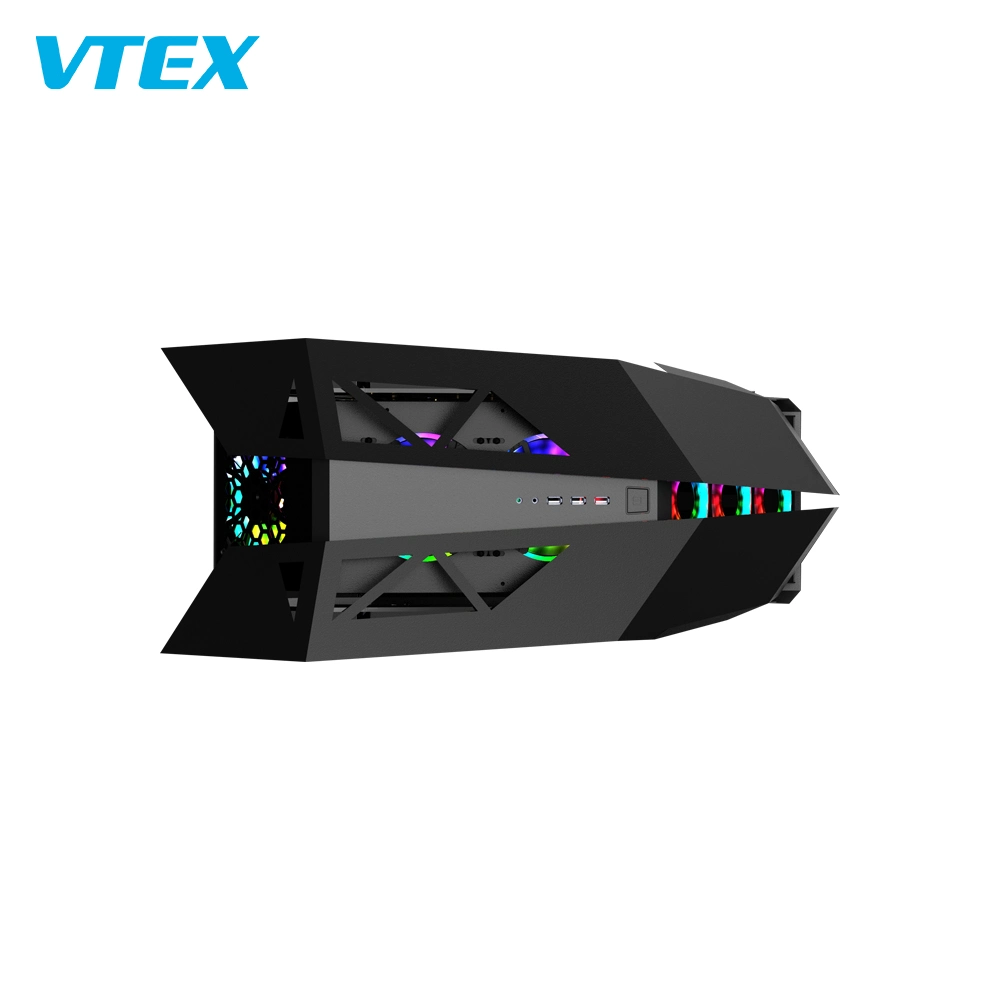 Los juegos Juegos de PC de torre ATX Matx RGB Shell Equipo