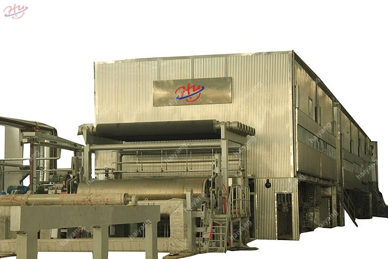 Mill Fourdrinier Wire Recycled Waste Making Kraft Paper Machine with Cheap Price