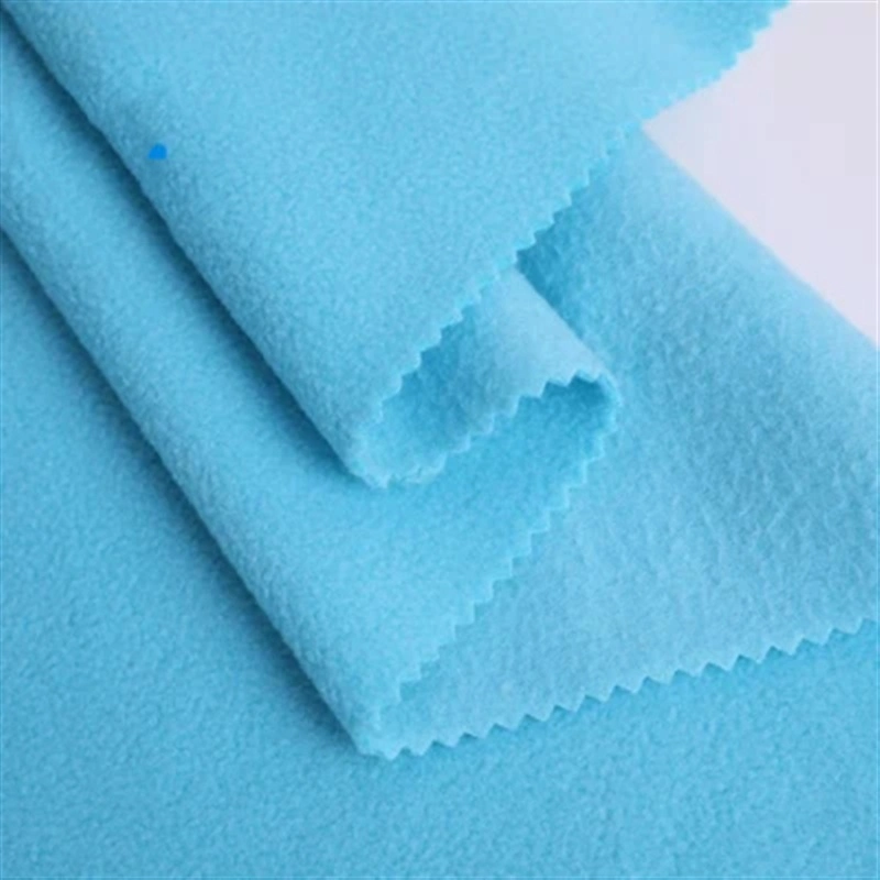 Fabric Made From Recycled Plastic Bottle Repreve RPET Polar Fleece 100% Recycled Yarn