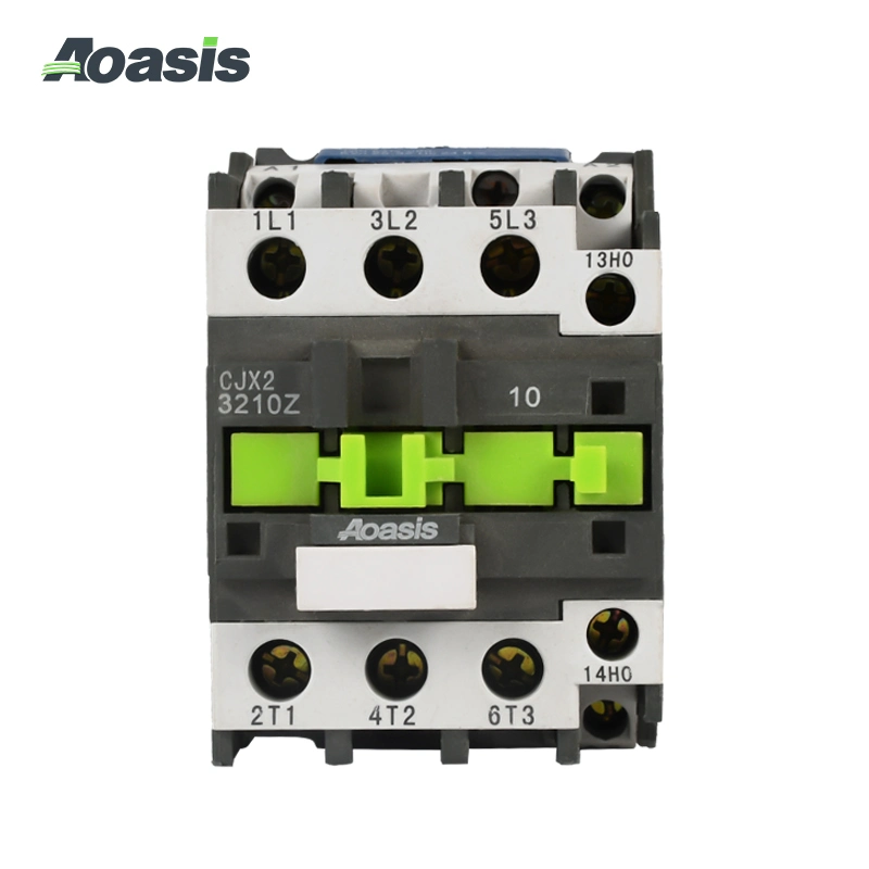 Aoasis Cjx2-32Z DC Contactor LC1 من النوع 32A AC3 GB14048.4 Electric ملامس ثلاثي الأقطاب