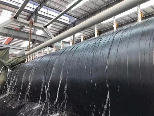 PU Sprayed HDPE Winding Preinsulation Pipe Continuous Production Line