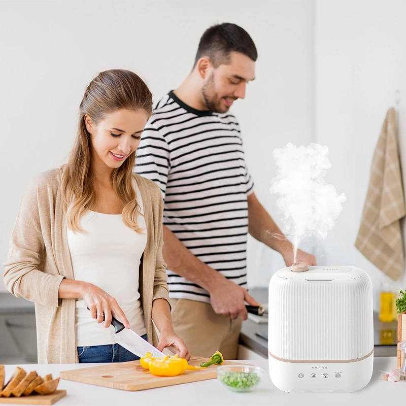 Diffuseur d'arôme à remplissage par le haut approuvé CE, mode sommeil, humidificateur d'air ultrasonique pour la maison et le bureau.