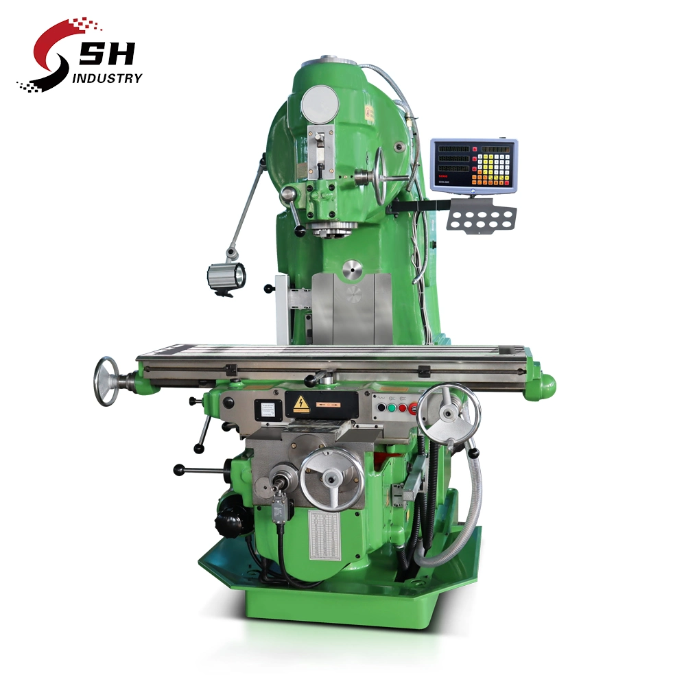 China Manuelle Metall Vertikale Fräsmaschine X5032 hohe Präzision Universal Fräsmaschine
