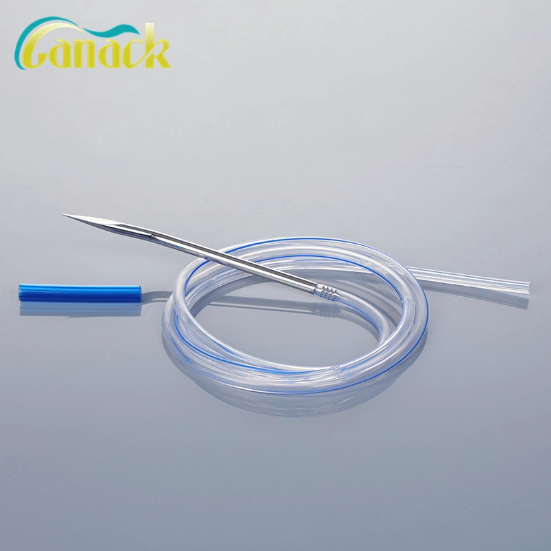 Silicone Round Fluted Drain Medical Supply Ce/ISO Approved