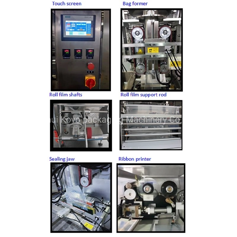 Secado automático Jackfruit seco/Eryngii/Zanahorias/Verduras/Mango, frutas, las pasas de combinación vertical Milti Weigher jefe de máquinas de embalaje embalaje sellado