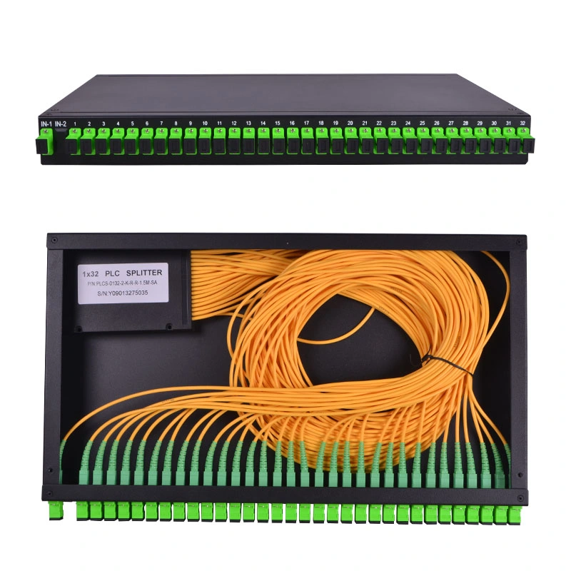 FTTH 1X16 PLC Fiber Optic Splitter