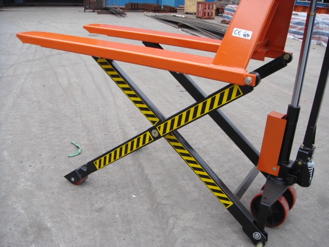 1500kg High Lift Hydraulic Hand Pallet Truck with Double Scissor