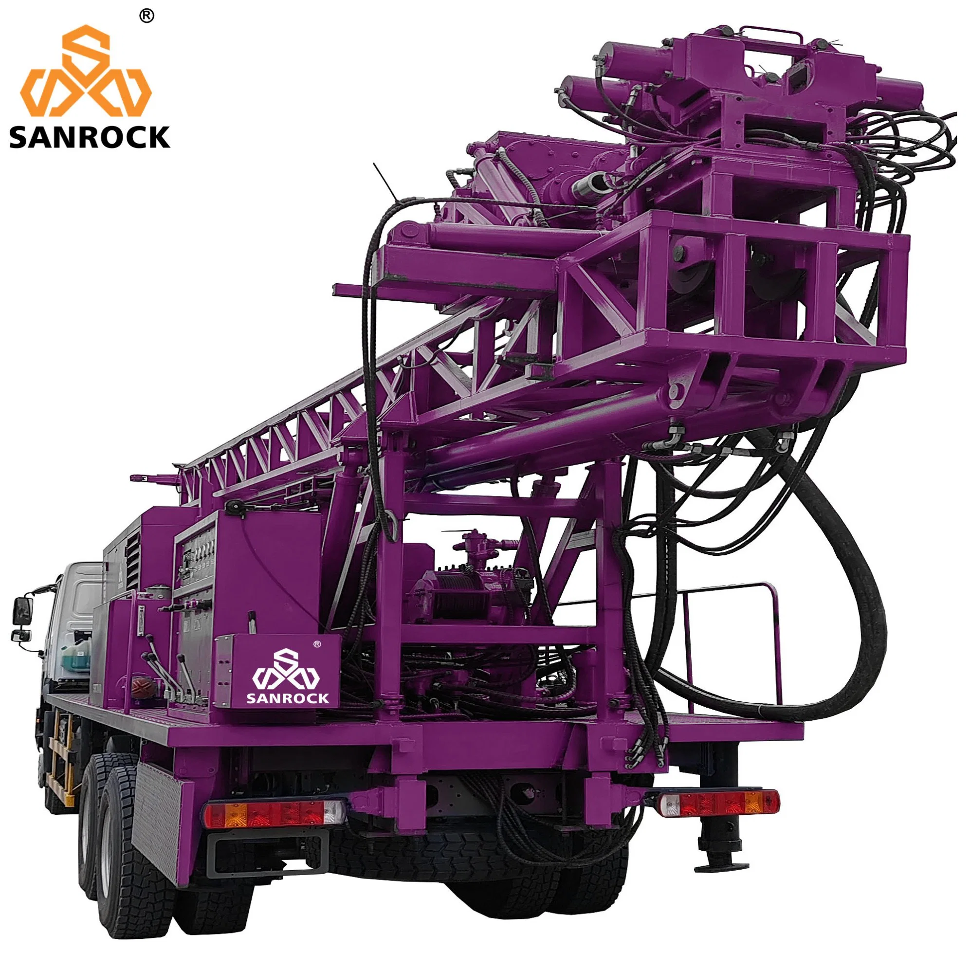 Truck Mounted Water Well Drill Rig Machine Hydraulic Portable Water Drilling Rig Price