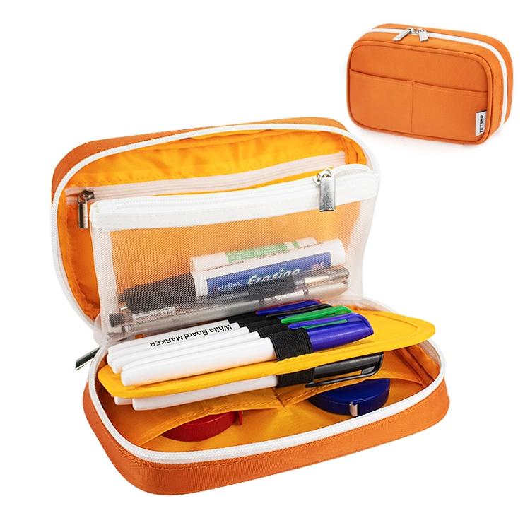 Multifunctional Stationery Bag Kids School Pencil_Case_For_School Pen Bags Zipper Pencil Pouch