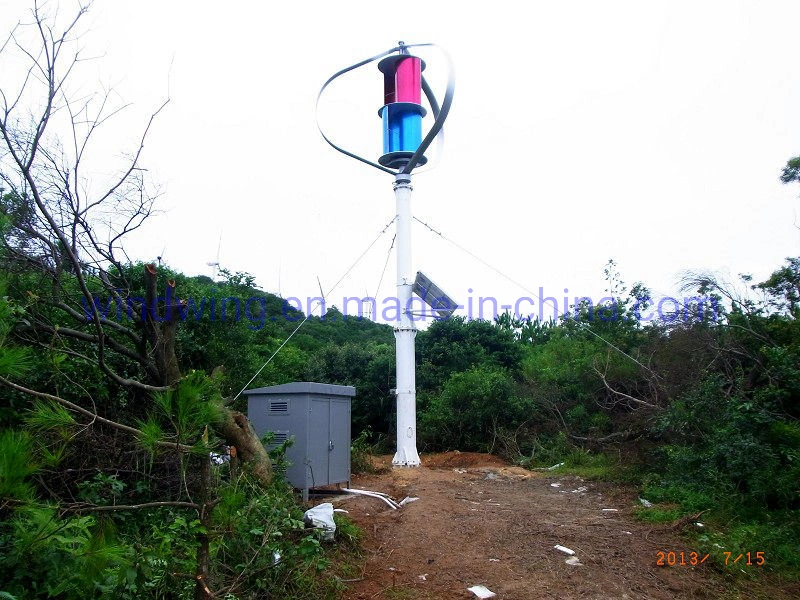 2000W de la turbina de la energía eólica generador con Nueva Tecnología Avanzada (wkv-2000)