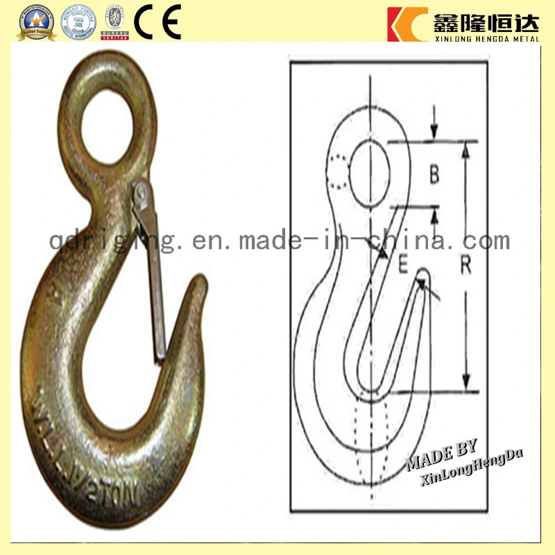 Ss316 Safety Snap Hook with Latch