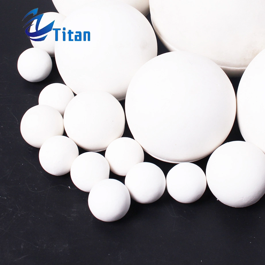 High-End Industrial Alumina Ceramic Grinding Balls Alumina Grinding Media Balls Alumina Beadswith High Density and Low Wear Loss 92% Al2O3