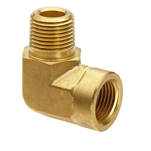 Brass Elbow Connector Fittings Elbow Straight Air Hose Component