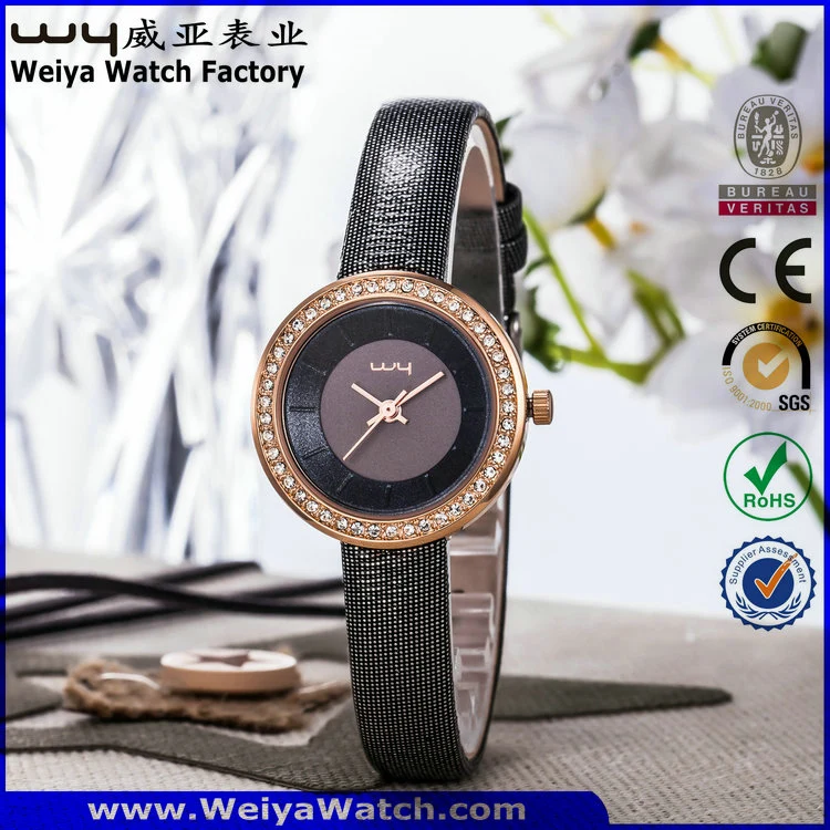 Fashion ODM Quartz Watch Casual Ladies Wrist Watches (WY-090D)