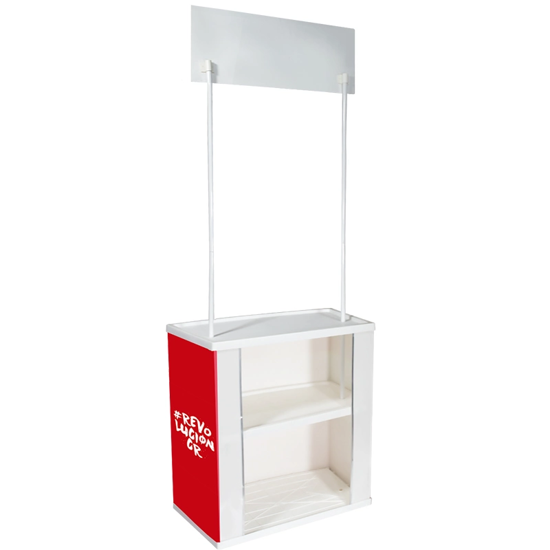 Portable Promotional Display Counter, Coffee Shop Promotion Table