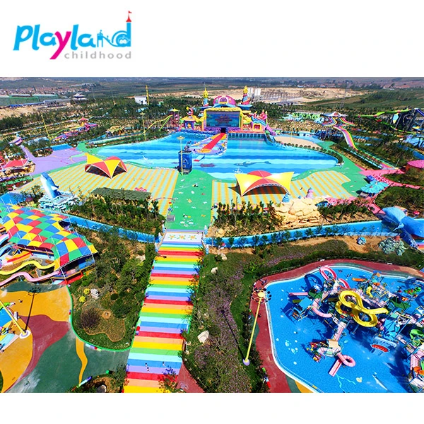 Children Game Park Family Swimming Pool Fiberglass Water Play Equipment