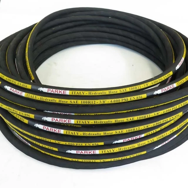 En856 4sp 4sh High Pressure Wire Spiral Hydraulic Hose Rubber Pipe Factory Directly