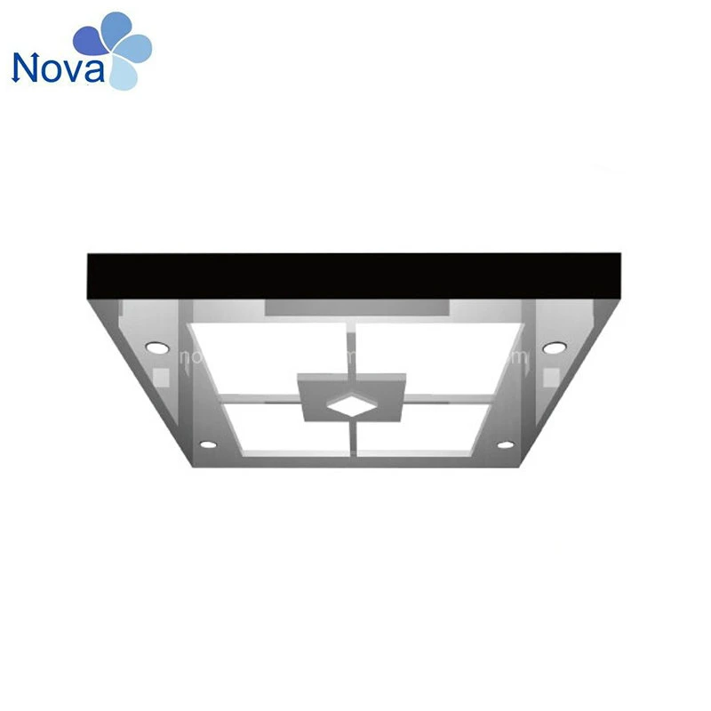 Stainless Steel, Acrylic Indoor Type Nova Elevator Parts Cabin Ceiling