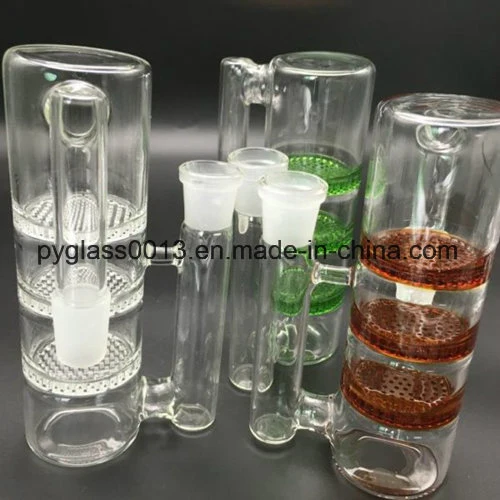 Red Glass Water Pipe Hose Filter Smoking Accessory