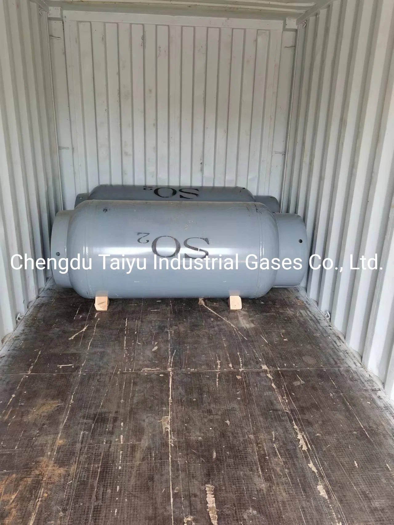 Hot-Sale 800L Cylinder Industrial Grade 99.9% Sulfur Dioxide So2 Gas for Glass Production Use