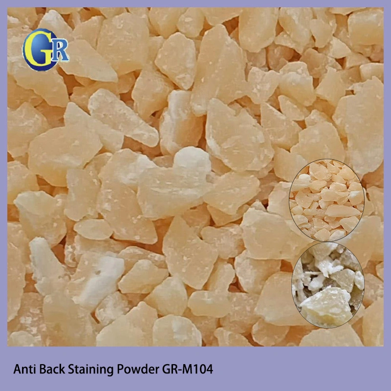 Textile Auxiliaries Environmentally Friendly Anti Back Staining Powder Gr-F104