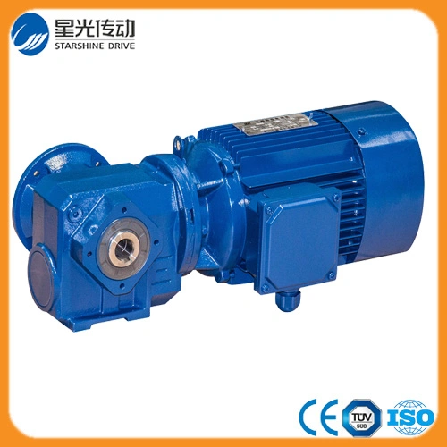 S57 Series Helical Worm Geared Motor