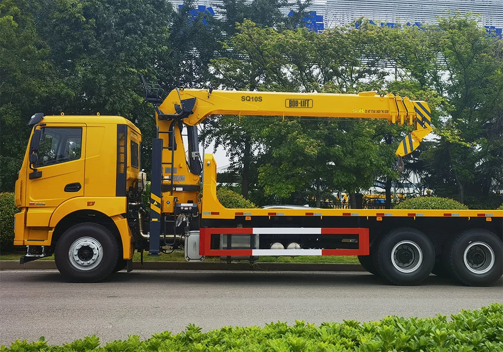 10 Ton Truck Crane Hydraulic Arrow Boom Manipulator for Truck Chassis