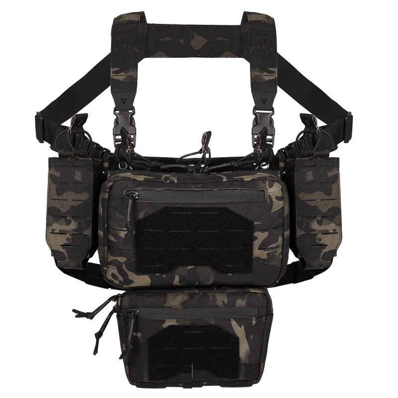 Sabado 1000D Plato portador Molle protector combate Tactical Vest con Bolsa