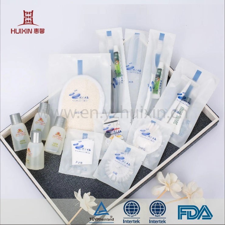 China Supplier Manufacturing Company Airline Travel Hotel Amenities Sets