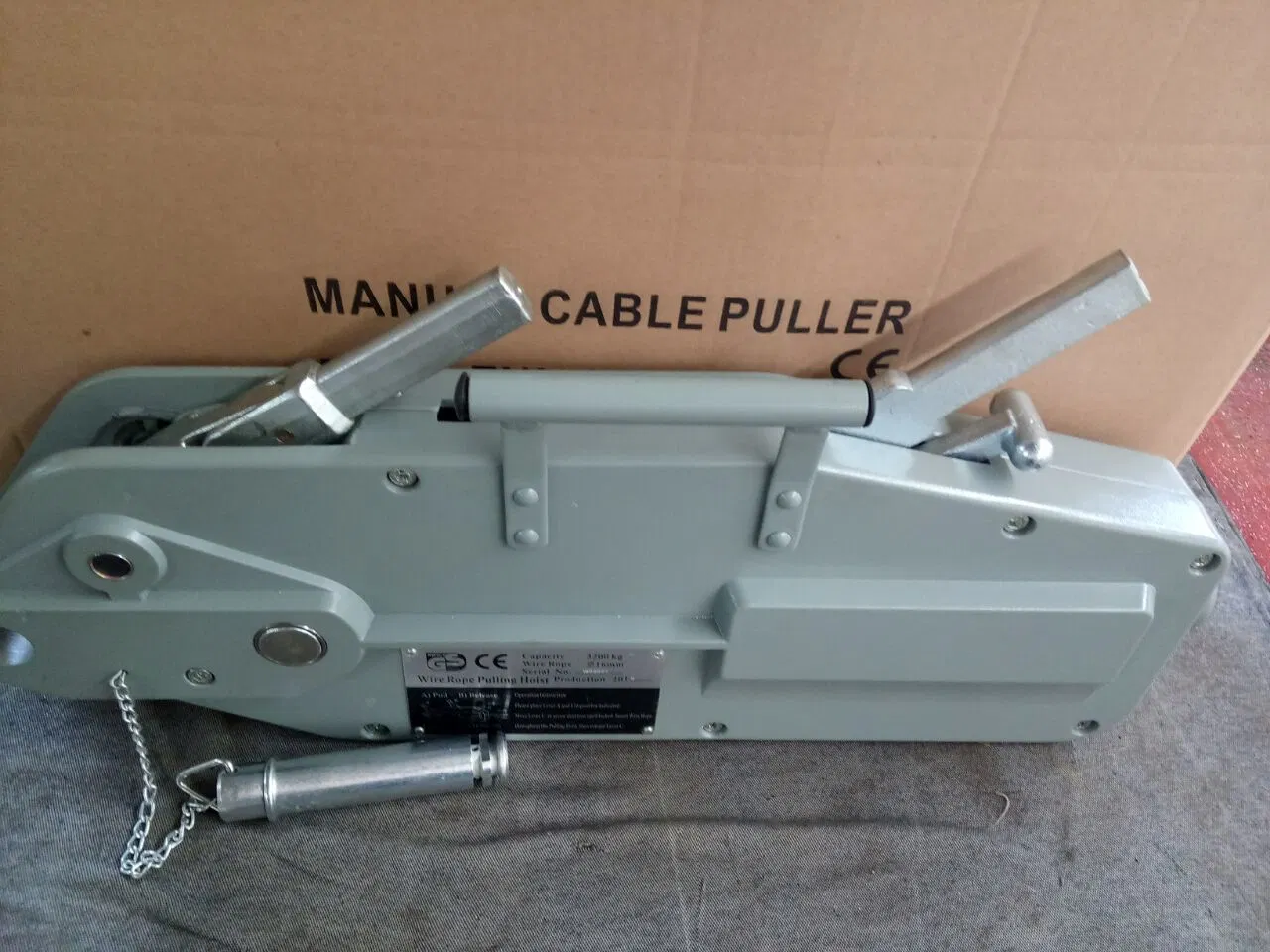 Direct Factory 0.8 Ton-5.4 Ton Wire Rope Lever Hoist