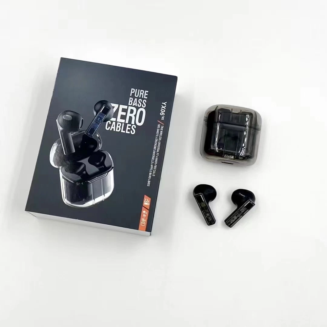 Mini Headphones Popular Transparent Mobile Accessories Bt 5.0 Wireless Sterio Earbuds Light Earphone