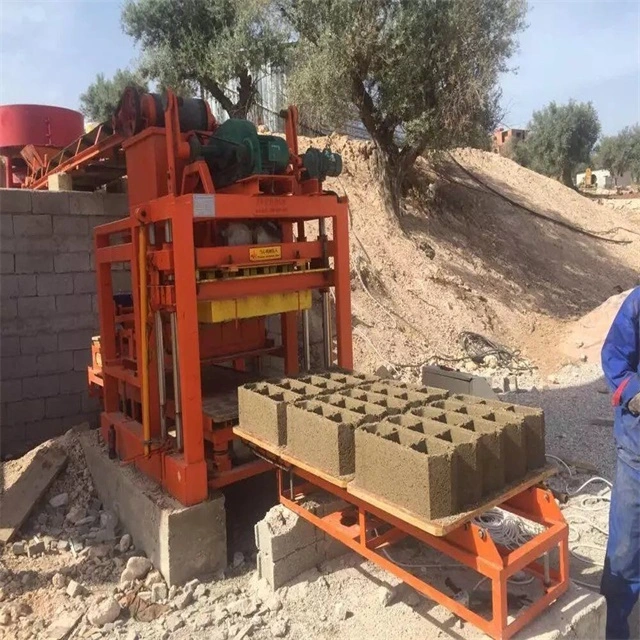 machine à fabriquer des blocs de béton Qtj4-25 /le matériel de construction en brique de la machine