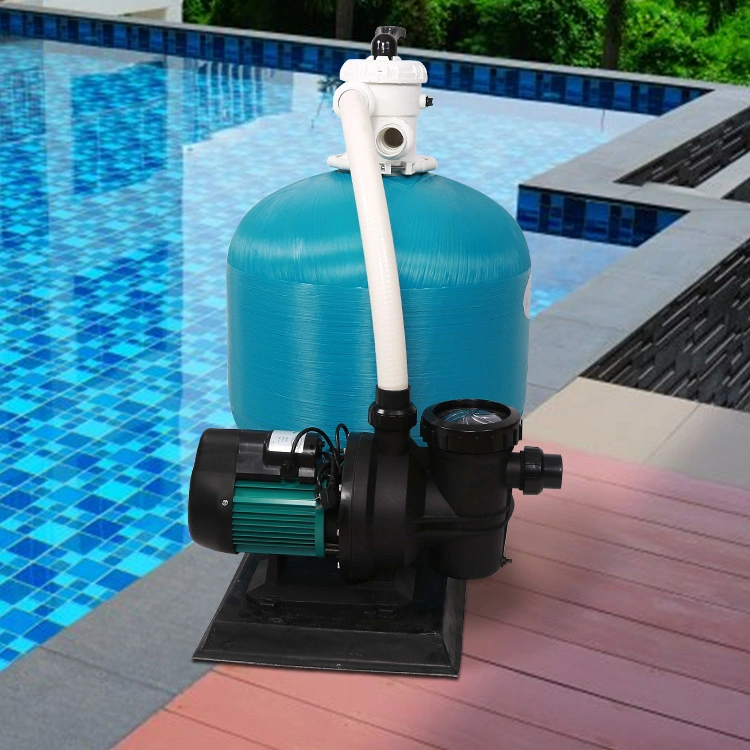 Swimming Pool Top Mount Fiberglass Sand Filter with Pump