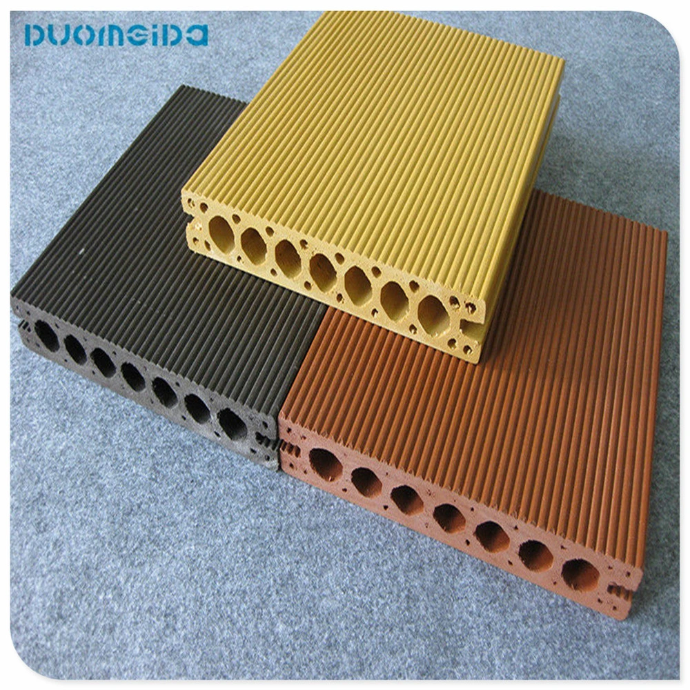 Recyclable Waterproof WPC Composite Flooring, WPC Decking Board