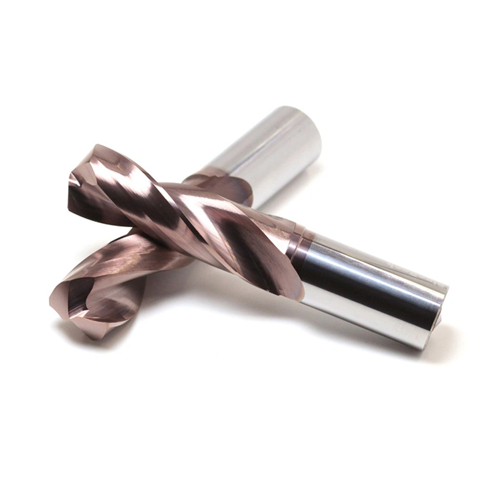 Nano Coating 5xd Solid Carbide Twist Drill Bits for CNC Drilling Tool