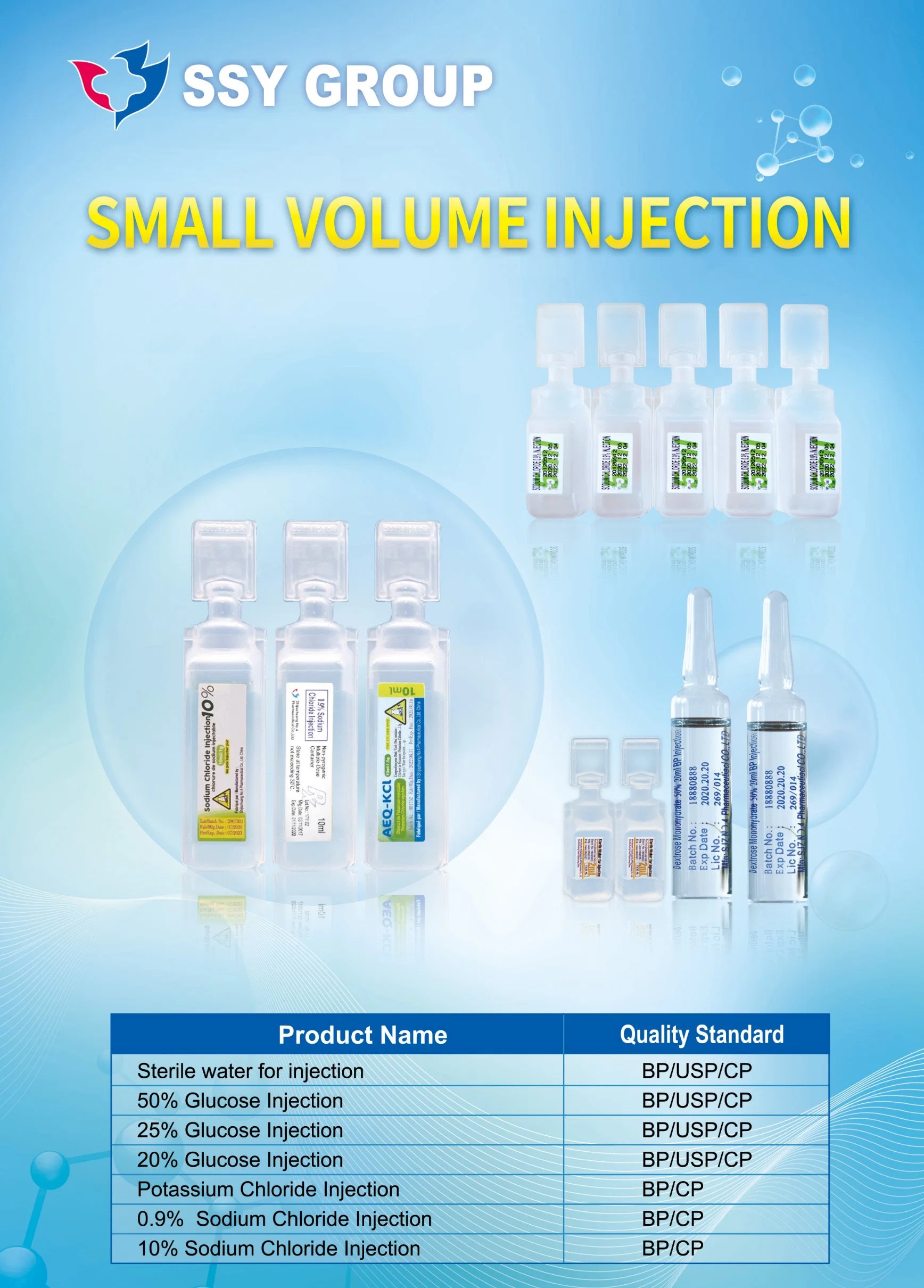 Vitamin B6 Injection Western Medicine Glass Ampoule