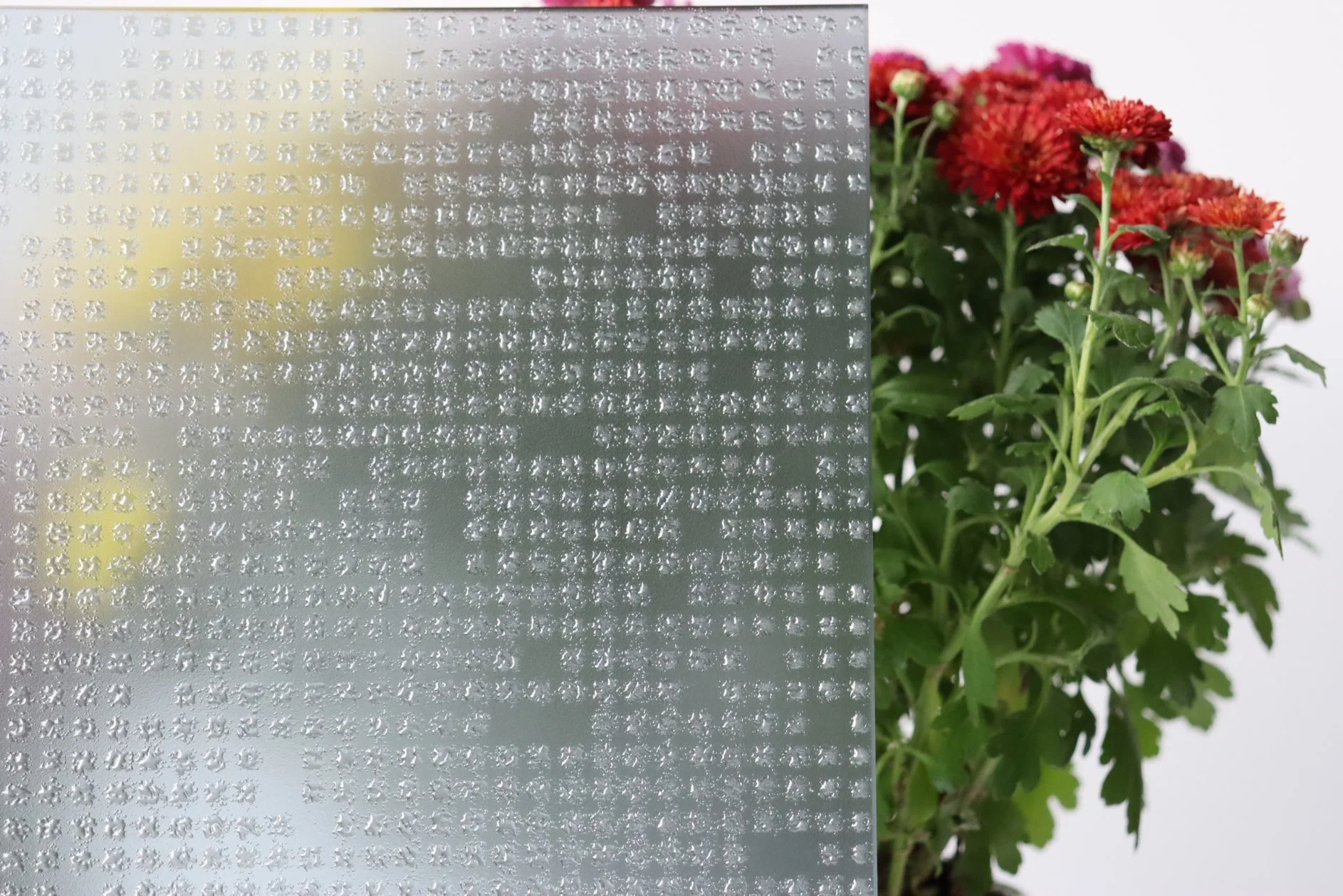 8 mm High quality/High cost performance  Wholesale/Supplier Transparent Tempered Acid Etched Glass