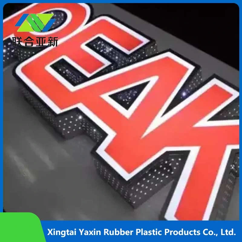 2022 High quality/High cost performance  Indoor Outdoor Metal Letter Sign Outdoor LED Metal Signage Color Steel Edging Letter Strips