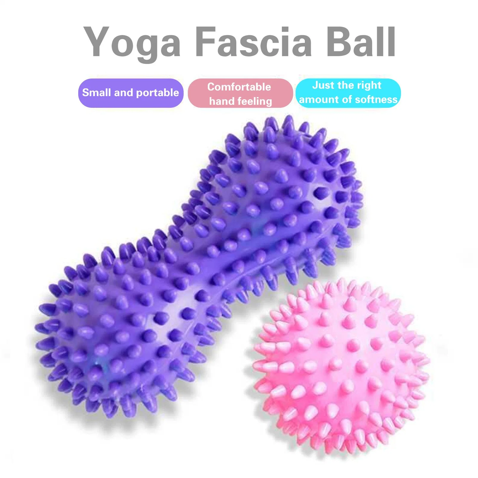 Soft to Firm Spiked Massager Roller