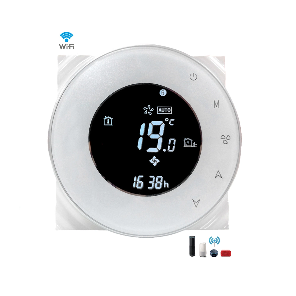 Three Speed Fan Fan Coil Alexa Google Assist Tuya Smart Life Thermostat