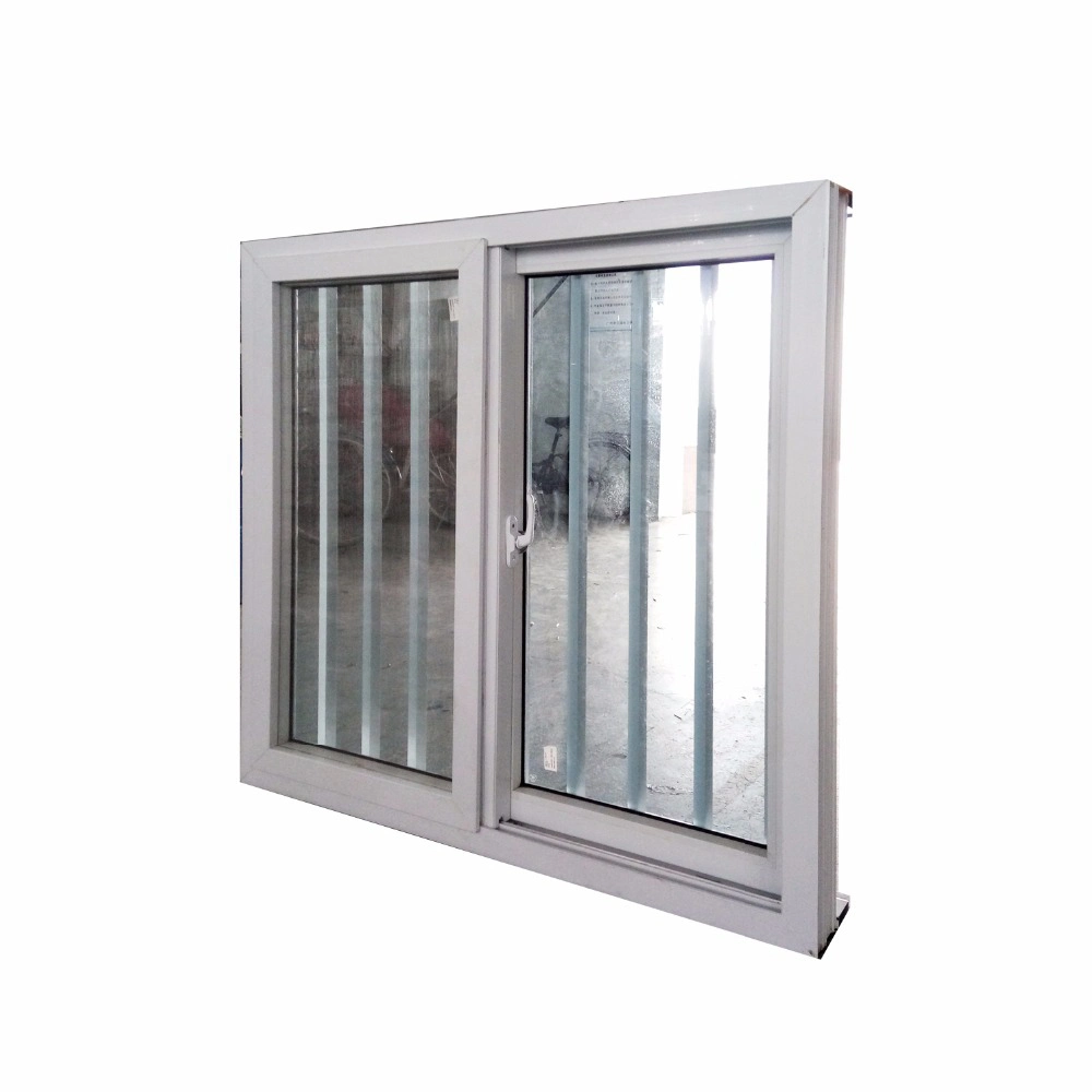 Home Security Hurricane Impact Double Glazed PVC Profile UPVC Windows and Doors Frame Glass Plastic UPVC PVC Sliding Window