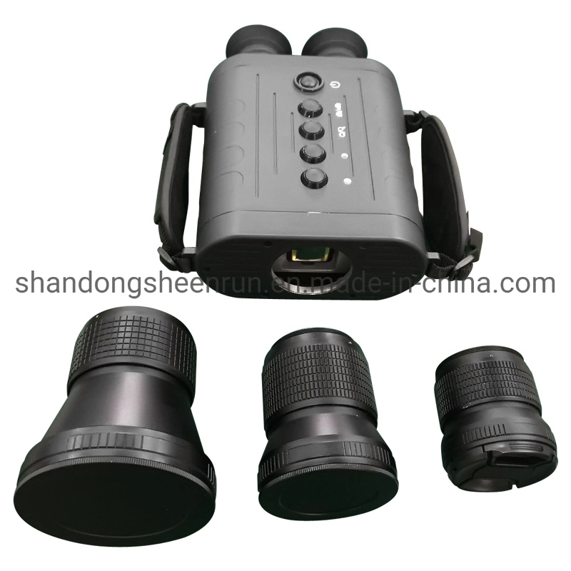 Military Grade 100mm Lens Long Range Portable Thermal Binoculars