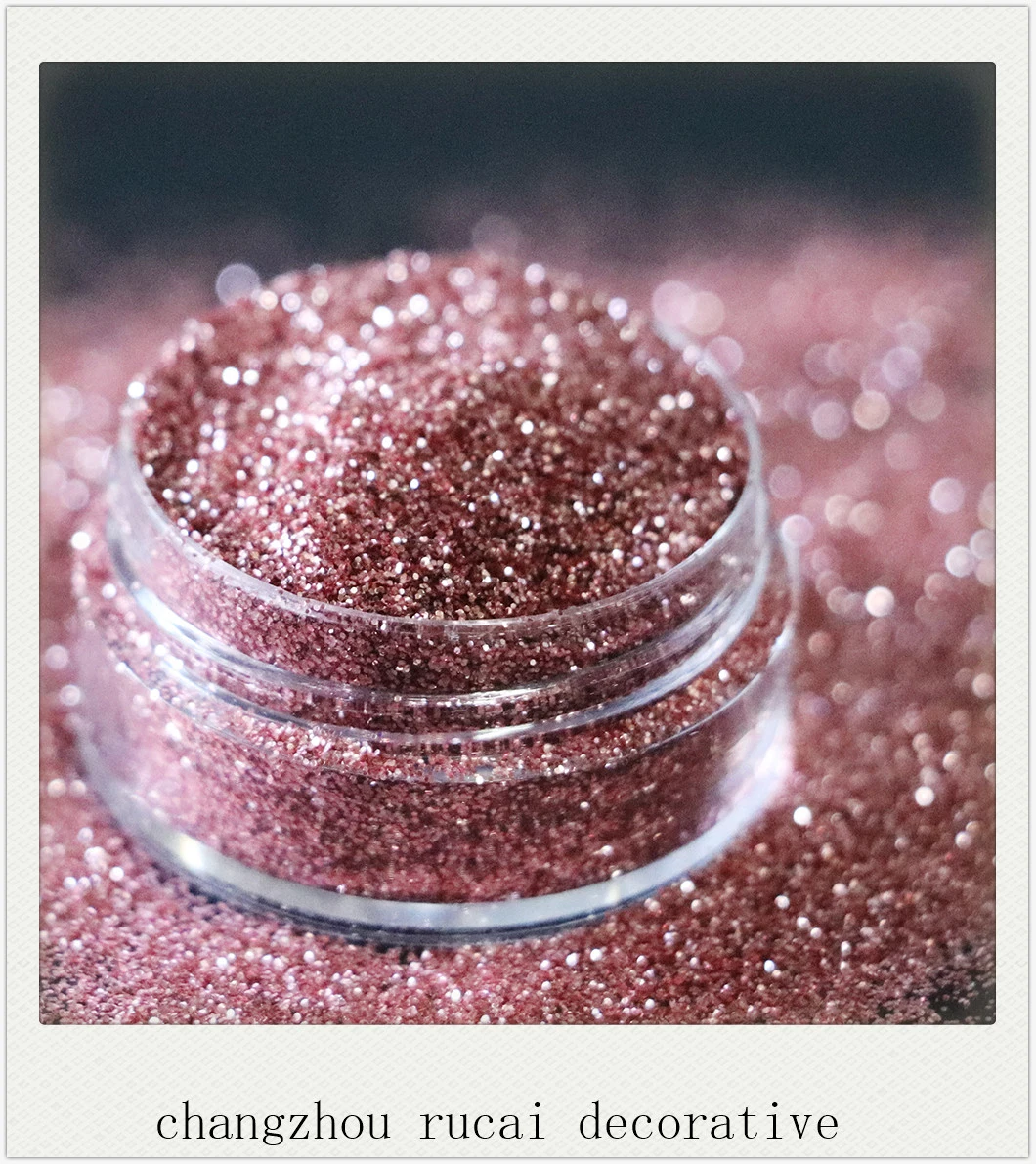 Qualität Groblose Masse feines Lösungsmittel beständiges Glitter Pulver für Großhandel Glitzer-Kunst