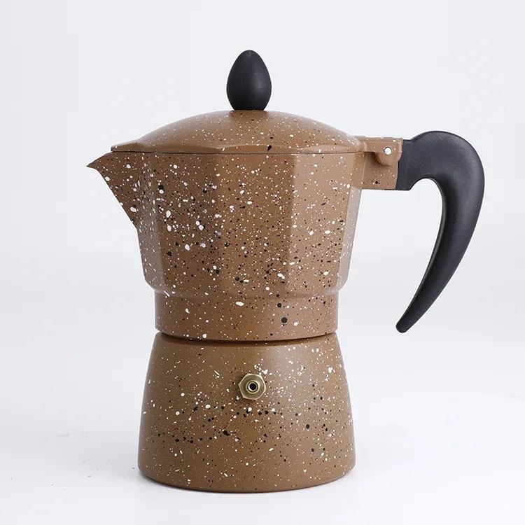 Кофеварка эспрессо из алюминия и итальянского эспрессо с чаем Moka Pot