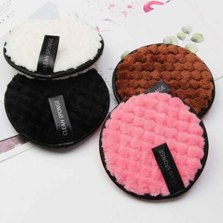 Eco Friendly Microfibre Makeup Remover Water Clean Sponge Reusable Makeup Remover Cloth Pad for Face Eye