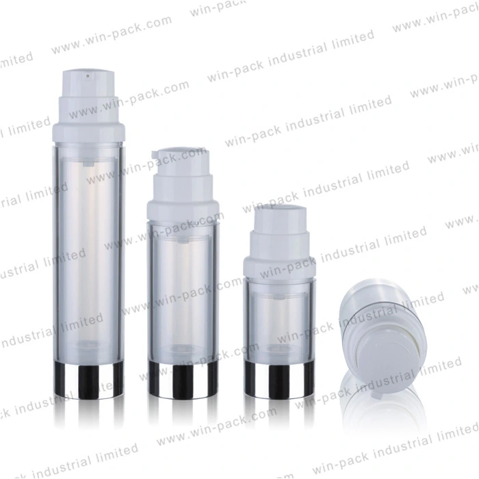 Heißer Verkauf Aluminium Boden kosmetische Airless Flasche Lotion Verpackung 15ml 30ml 50ml