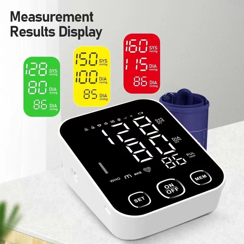 Automatic Digital Bp Electronic Sphygmomanometer Upper Arm Blood Pressure Monitor