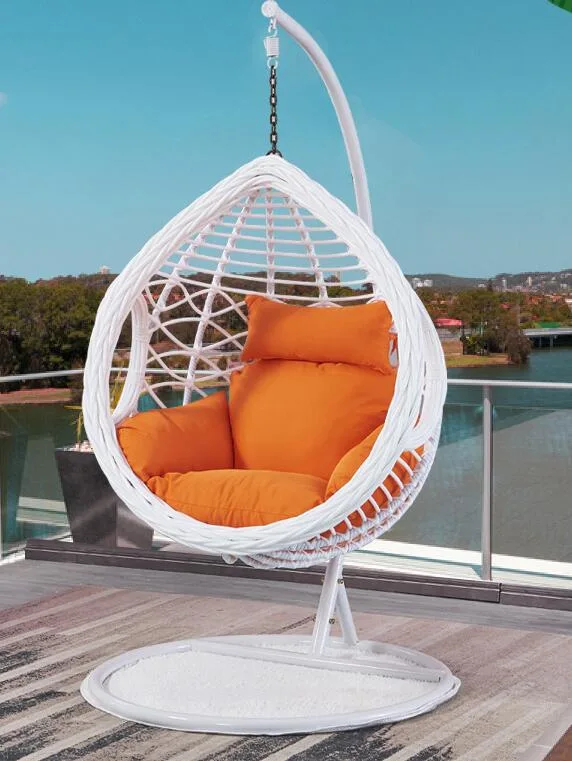 El asiento al aire libre Muebles de jardín columpios del Patio de Rattan silla colgante con soporte