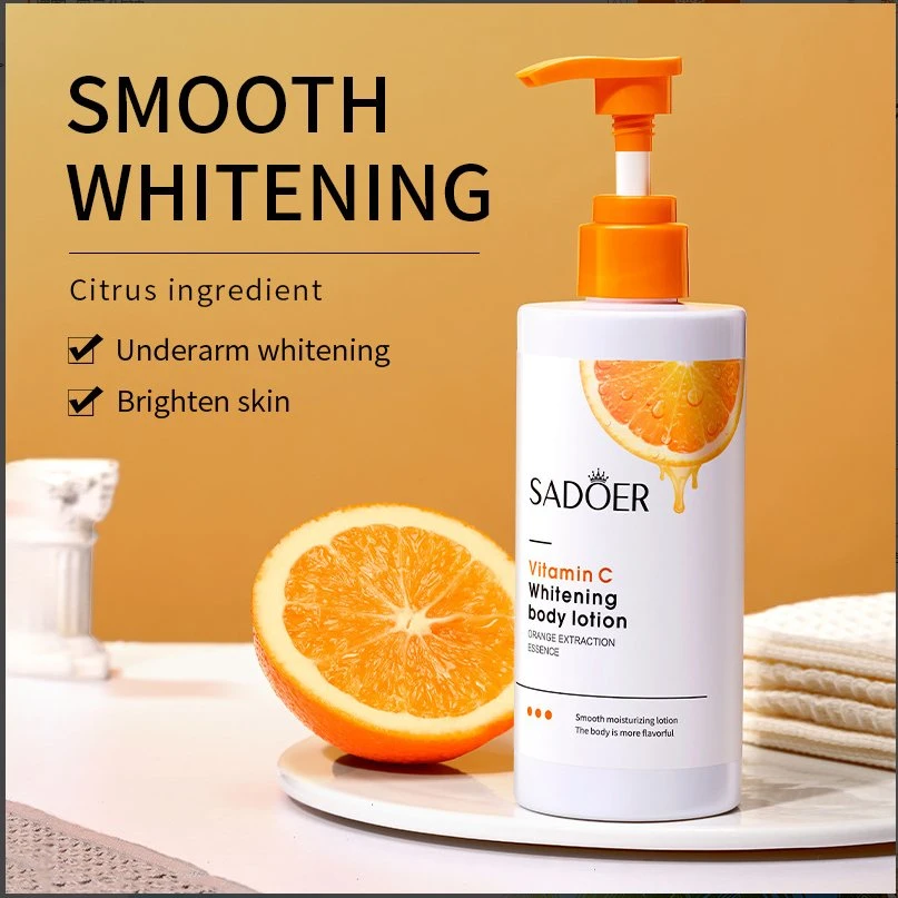 Vitamin C Body Lotion for Moisturizing, Hydrating and Moisturizing Skin.